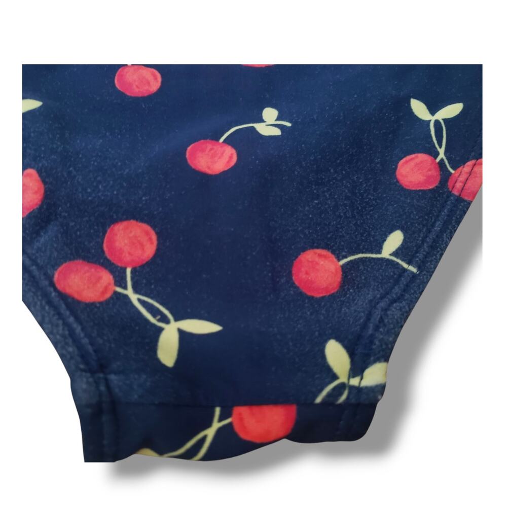 Gymboree Girls 6 Rashguard Swimsuit Very Cherry - Picture 3 of 5